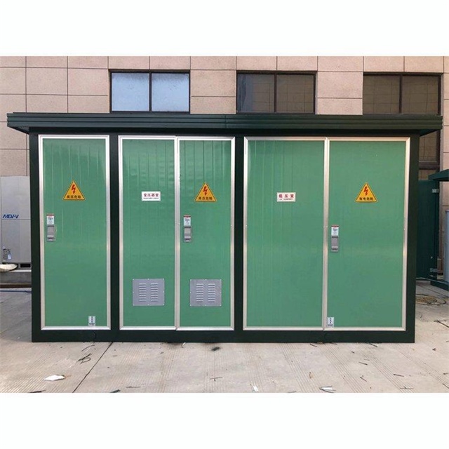 射洪1600KVA欧式箱式变压器